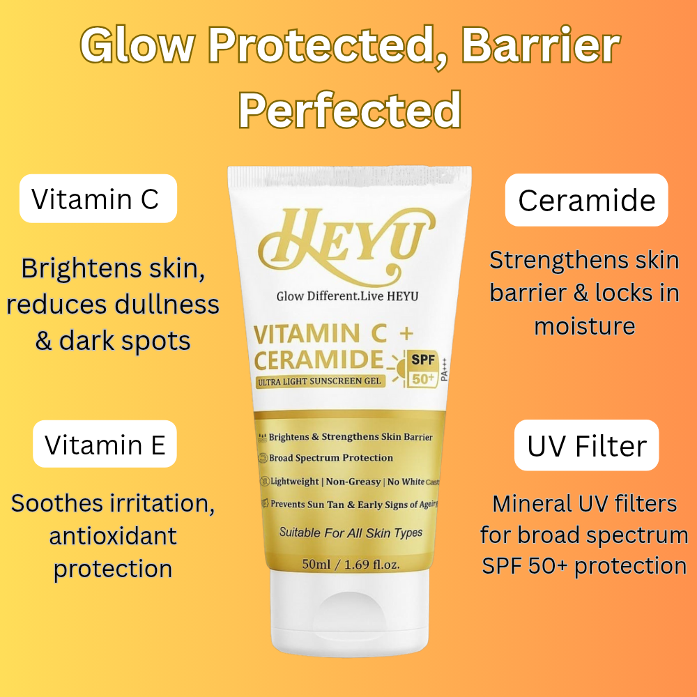 Vitamin C + Ceramide Sunscreen SPF 50 – 50ml