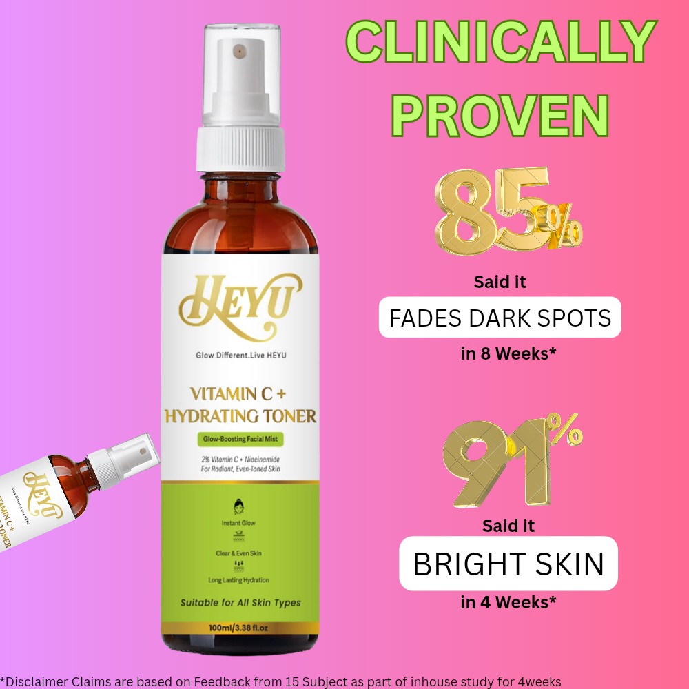 Vitamin C + Hydrating Toner with Rose Water – 100ml